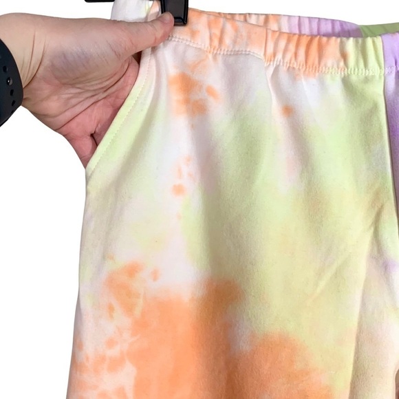Wildfox Tie Dye Sherbet Jogger Rory Sweatpants Size Medium - Picture 6 of 17